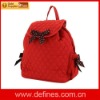 quilted drawstring backpack