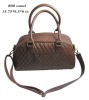 quilted tote bag handbag camel