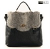 rabbit fur bag