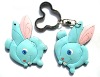 rabbit key chain,monkey key rings,souvenir key ring