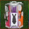 rabbit shape silicone skin for iphone