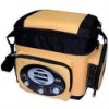 radio lunch bag