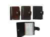 real leather and PVC promotion name card holder