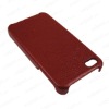 real leather hard case for iphone 4G cover
