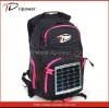 rechargeable solar backpack