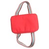 rectangle red lunch cooler bag