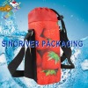 recyclable wine bottle gel cooler bags shoulder cooler bottle bag