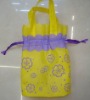 recycle drawstring non woven bags for shopping or children