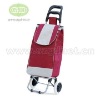 recycle leisure foldable polyester supermarket newest luggage travel pinic hand shopping trolley bag cart case with wheels