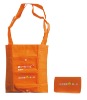 recycled foldable non woven bag with long handle