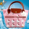 recycled printed promotional cute shopping bag