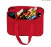 red 2 person carry-on picnic bag