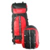 red 80 L mountaineering bags