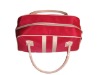 red Duffle bag