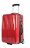 red PC luggage case