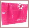 red PET shopping bag