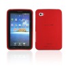 red TPU Gel Skin Case For Samsung P1000 Galaxy Tab