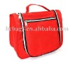 red Wash travel bag