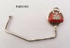 red bag handbag hanger zinc alloy metal+epoxy+jewel