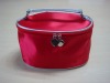 red cosmetic display case