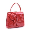 red cute bowknot lady hand bag