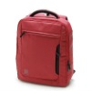 red dslr camera bag