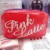 red durable and high quality cosmetic bag