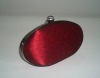 red evening bag