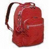 red fabric laptop bag