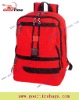 red fashion backpack