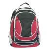 red fashion hiking backpack