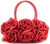 red flower fashion ladies designer inspired tote bags