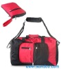 red foldable travel bags