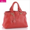 red handbag