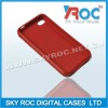 red hard back covers for iph 4g tpu case