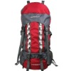 red hiking backpacks