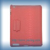 red hot sale hard case for ipad 2/foldable case for i pad2