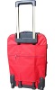 red lady polyester travel suitcase