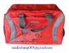 red lady travelling bag