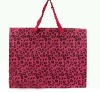 red leopard fashion Japan pvc promotional bag