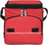 red lunch box cooler bag