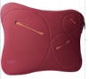 red neoprene laptop sleeve