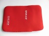 red neoprene waterproof laptop bag