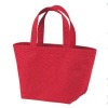 red plain canvas tote bags