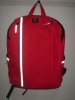 red polyester fashion day backpack