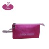 red pvc hanging cosmetic bag