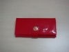 red silicone wallet