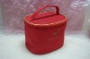 red standing cosmetic packing case