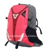 red teenager laptop backpack