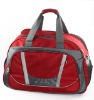 red travel bags